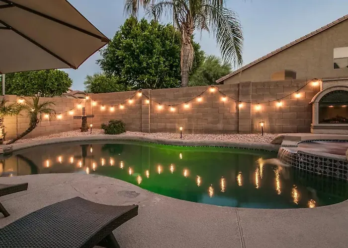 Massive 5 Bdrm Getaway Wpool Hot Tub Game * Gilbert